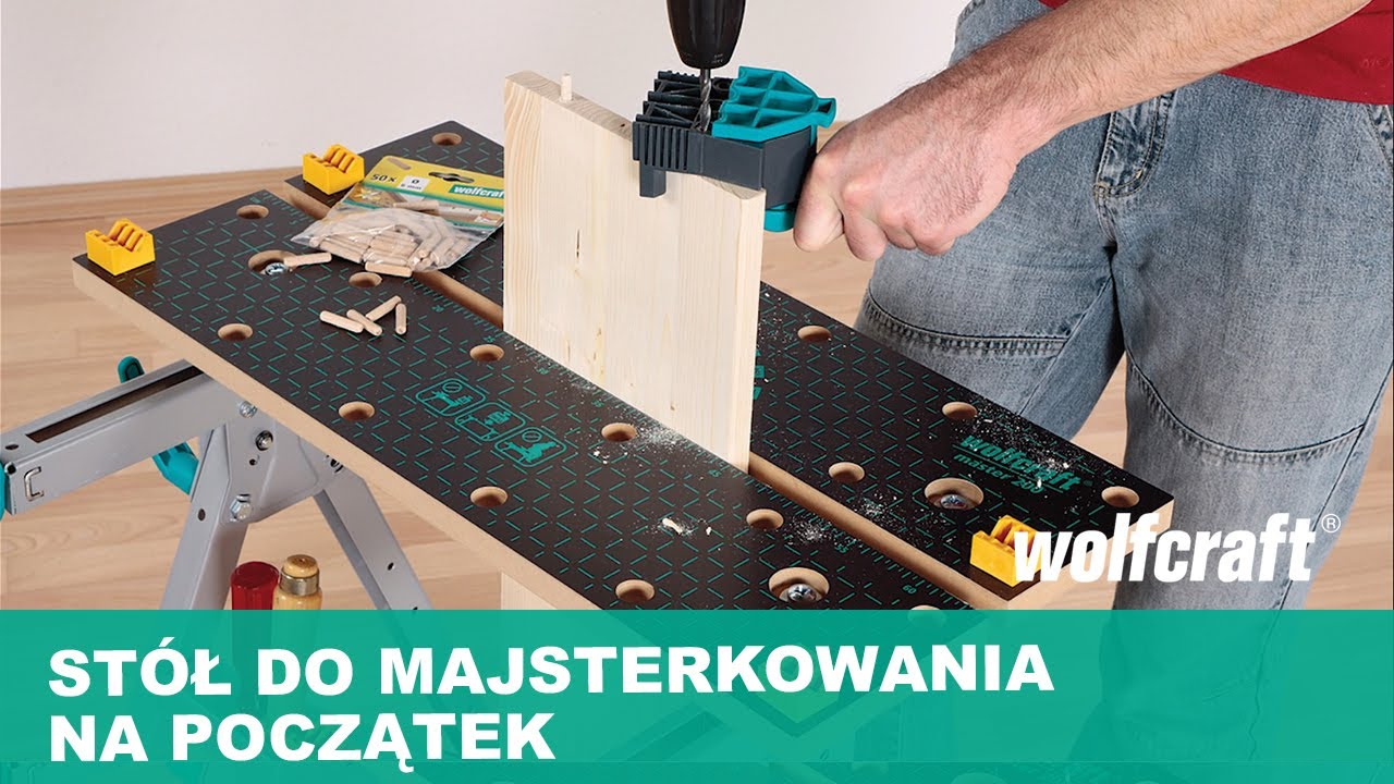 MASTER 200 - st&oacute;ł  roboczo-zaciskowy do hobbystycznego majsterkowania | wolfcraft