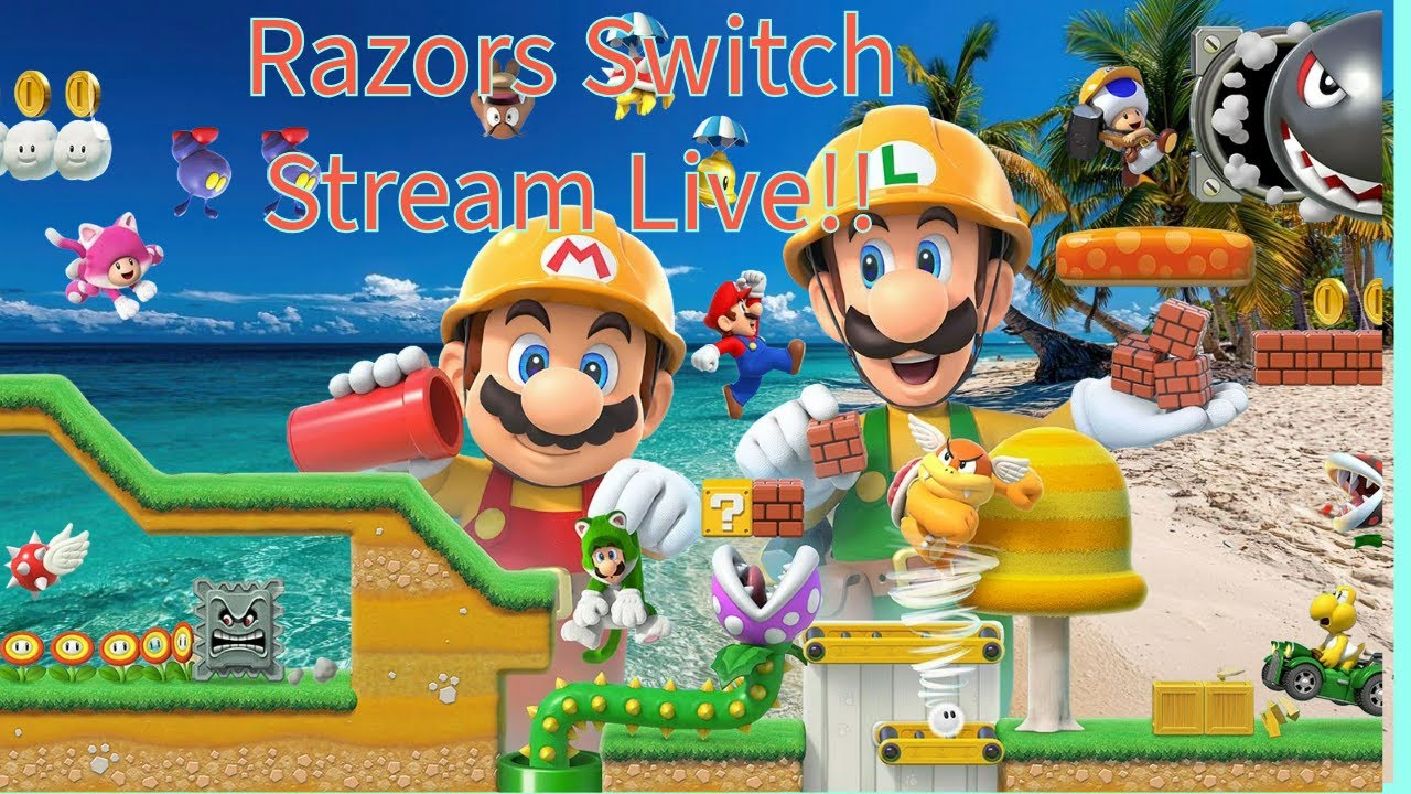 Friday Mario Maker 2 stream!! #fyp