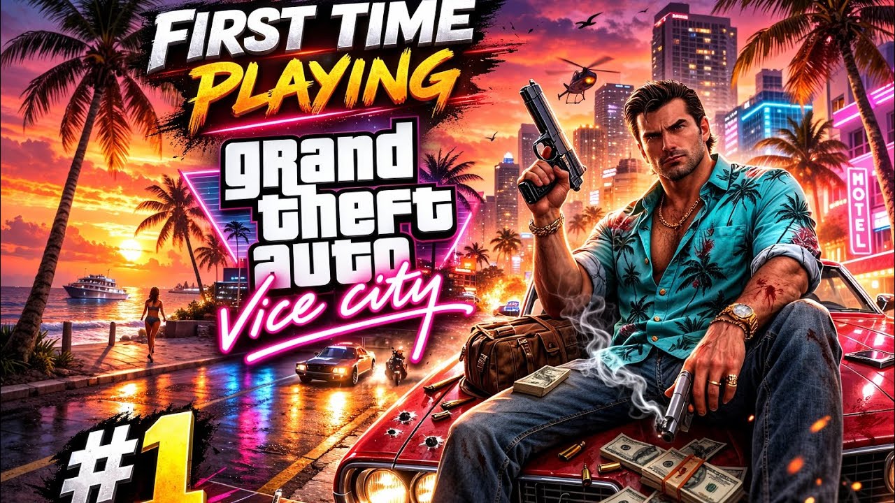 First Time Playing GTA Vice City! 😱 | Mission Start | Episode #1