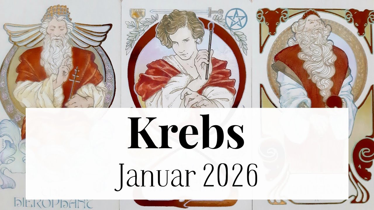 ♋KREBS - Januar 2026 | Gott kümmert sich um diese Angelegenheit! Befreiung & Vergebung! Tarot 