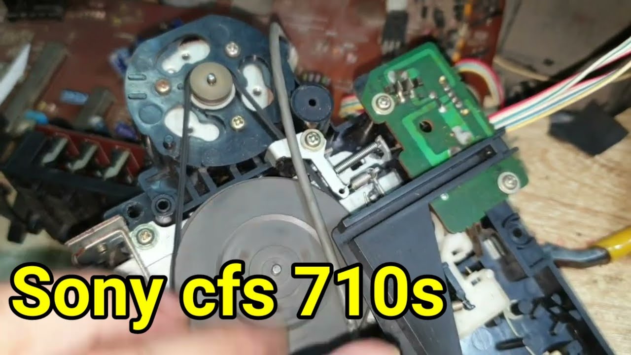 Sửa đài cassette Sony cfs 710s cho bác Thắng (Phú Diễn)