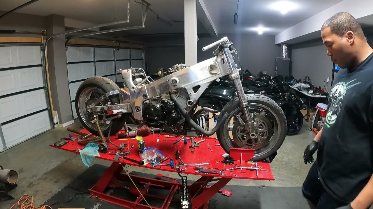 Subzero project Hayabusa Motor Removal with guest (Pt. 2)