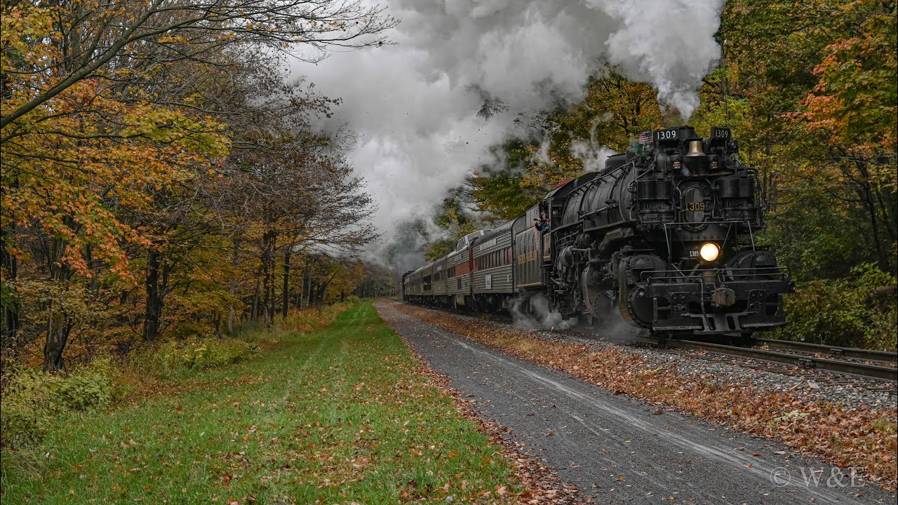C&O 1309, GW 90, & R&N 2102 - Chasing the three most favored steam locomotives in the Eastern U.S.