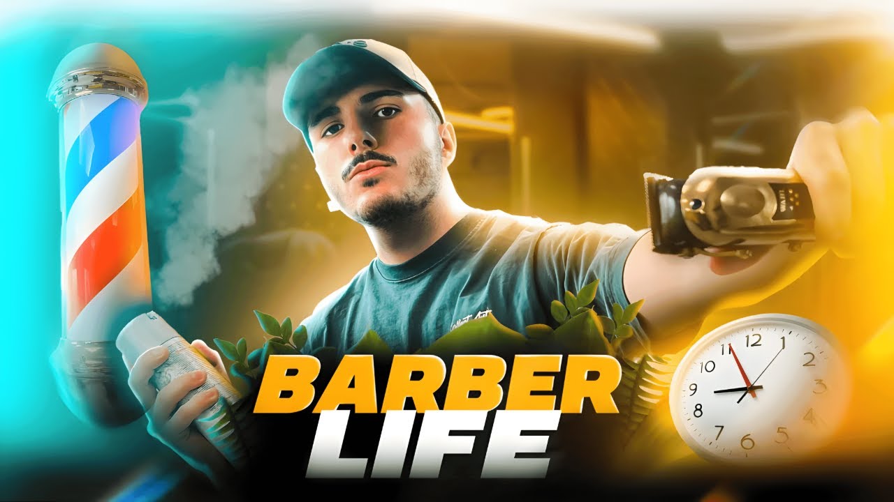 Une Journée dans la Vie d'un Coiffeur-Barbier (VLOG 24H)