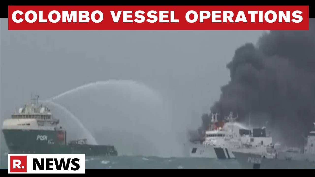 Sri Lankan President praises Indian Coast Guard's fire fighting operations off Colombo coast