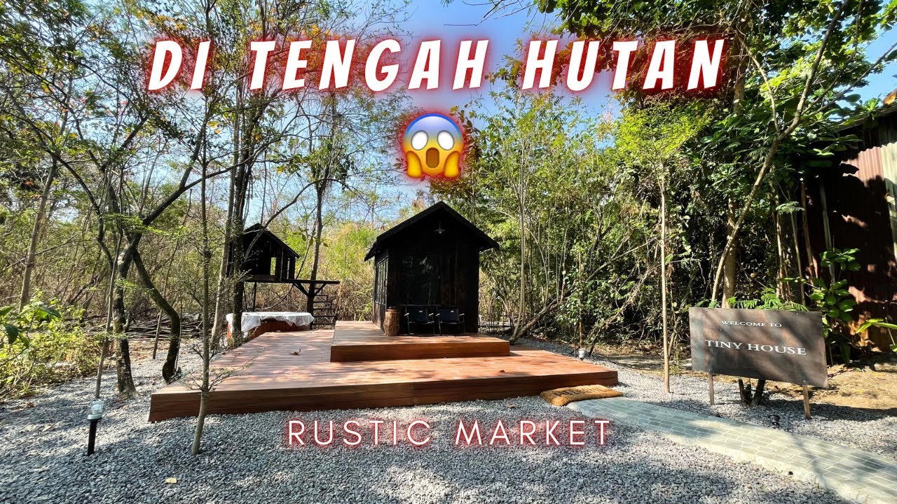 Rustic Market SURABAYA - Cafe ESTETIC Banyak Spot Foto nih..