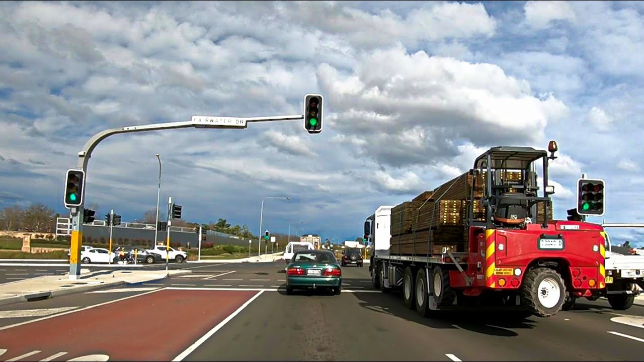 Driving In SYDNEY South West Suburbs : Oran Park - Harrington Park - Narellan - Mount Annan