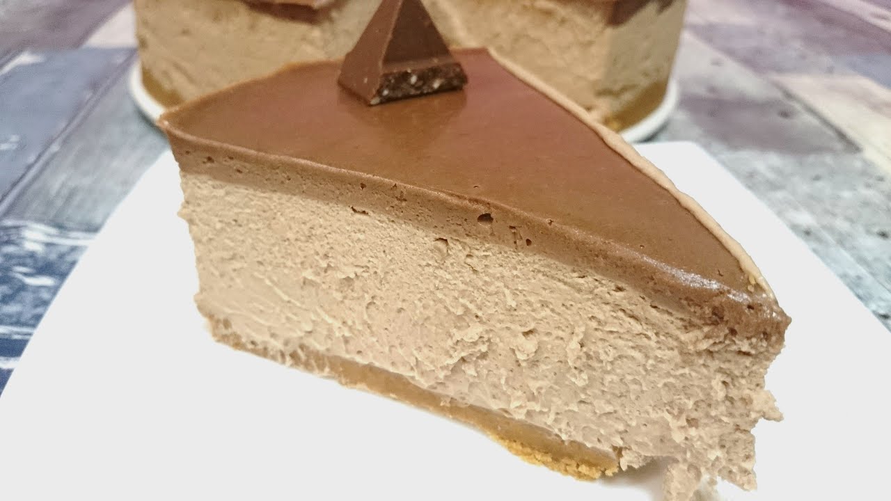 Tarta de Chocolate Toblerone sin horno Postres Mil