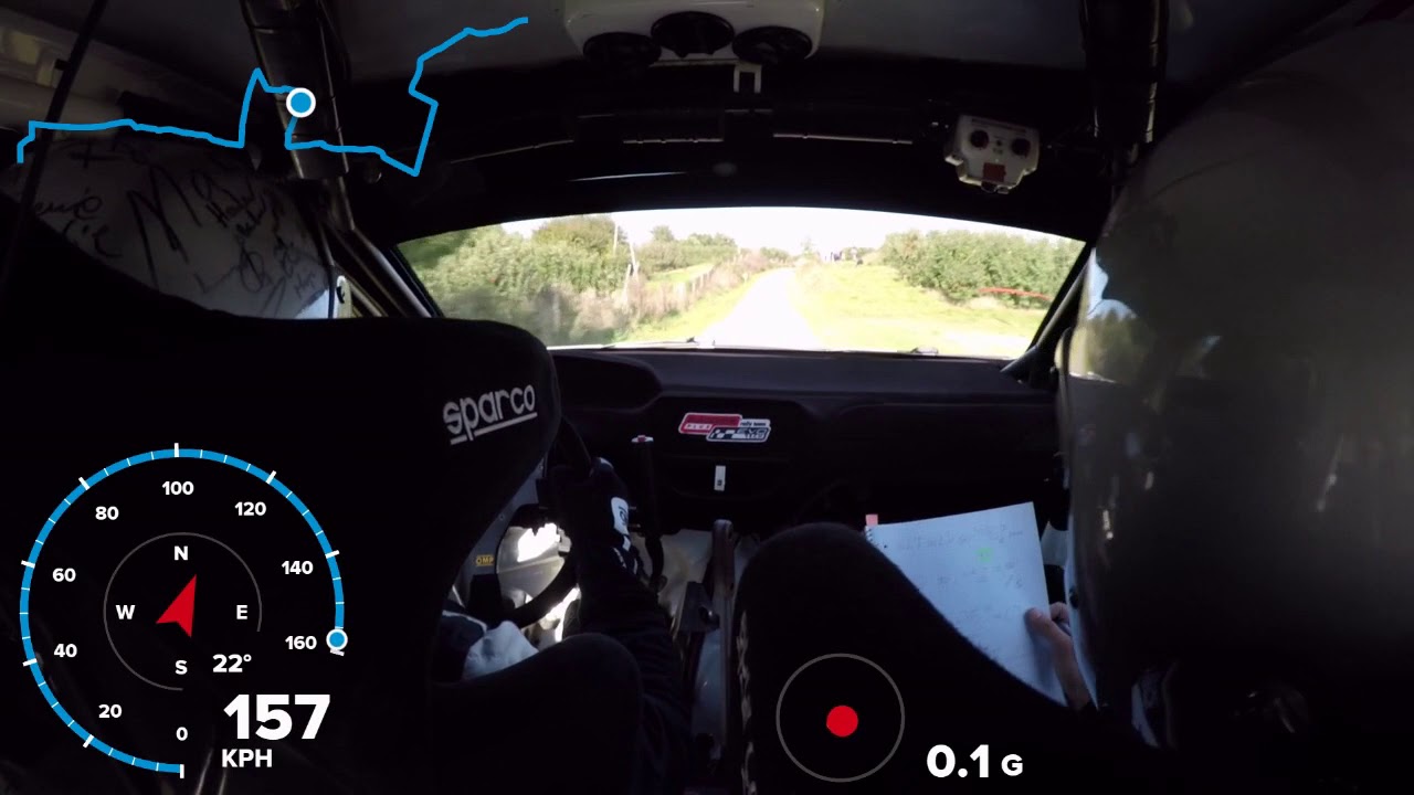 Rajd Nadwiślański 2017 | Jurecki / Trela | Peugeot 208 R2 - ON BOARD