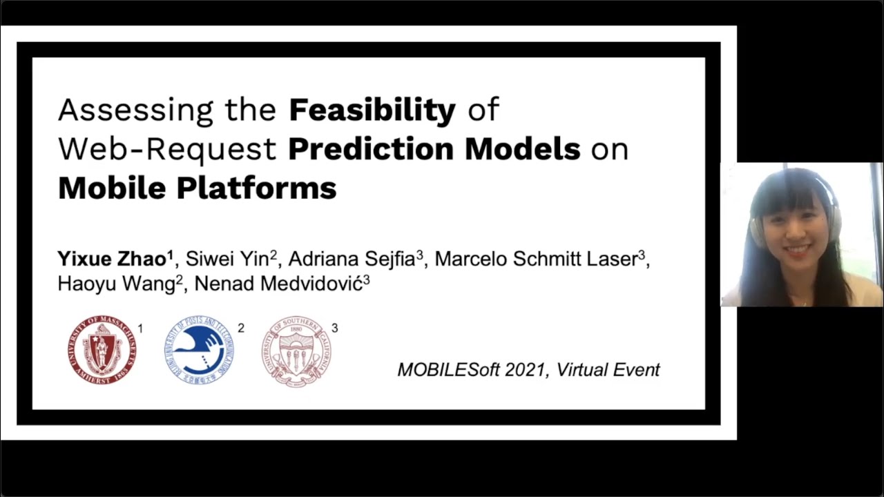 Assessing the Feasibility of Web-Request Prediction Models on Mobile Platforms (MOBILESoft 2021)