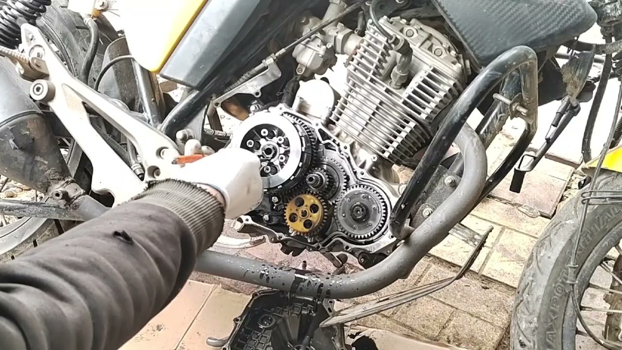 علاج ضعف السحب والسرعة في موتوسيكل هوجن v250 max عملي مع الشرح