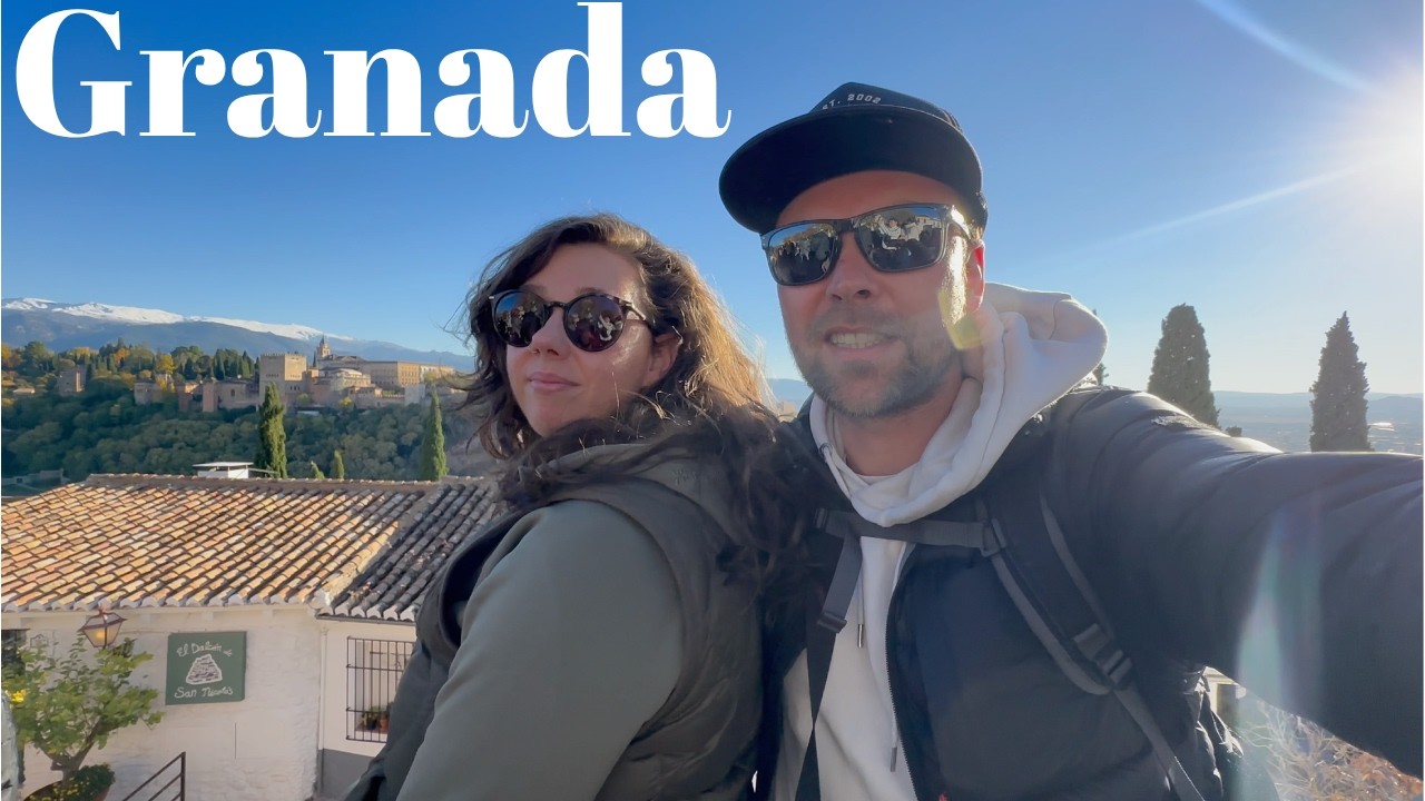 We zijn in Granada met de camper | La Alhambra