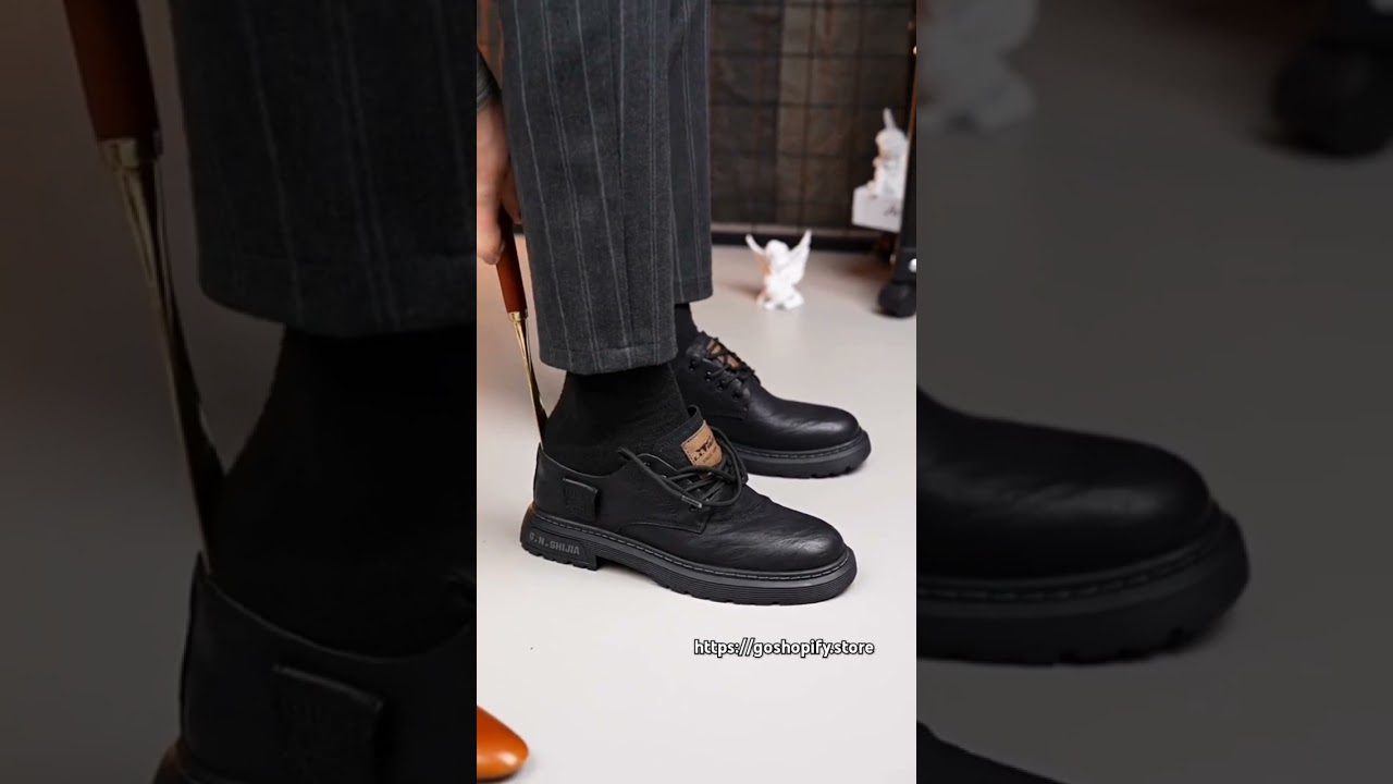 New Men's Shoes Autumn And Winter Velvet Warm Cotton Shoes 20 