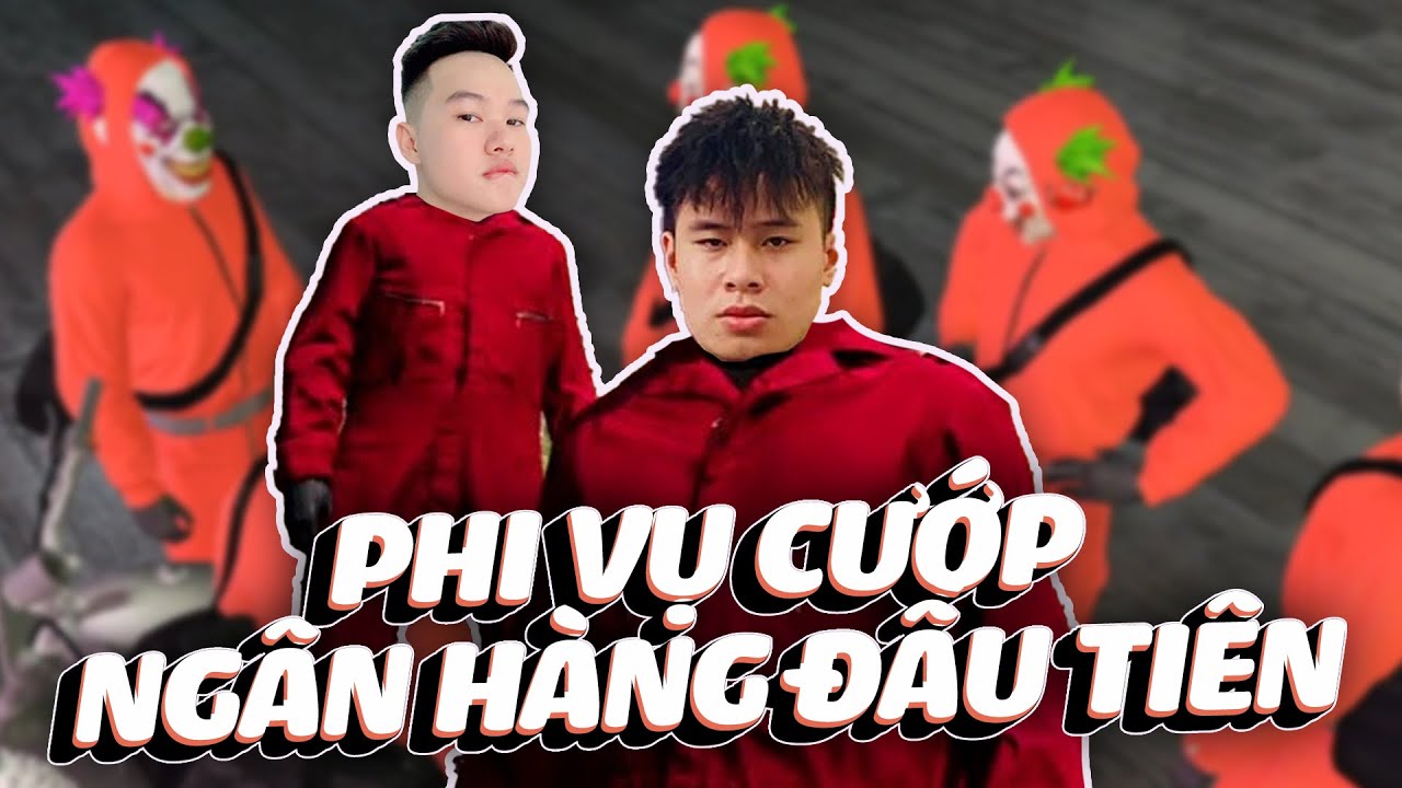 (GTA V RP #68) GIANG HỒ CUTE THAM GIA PHI VỤ CƯỚP NGÂN HÀNG ĐẦU TIÊN VÀ CÁI KẾT LÃNG XẸT