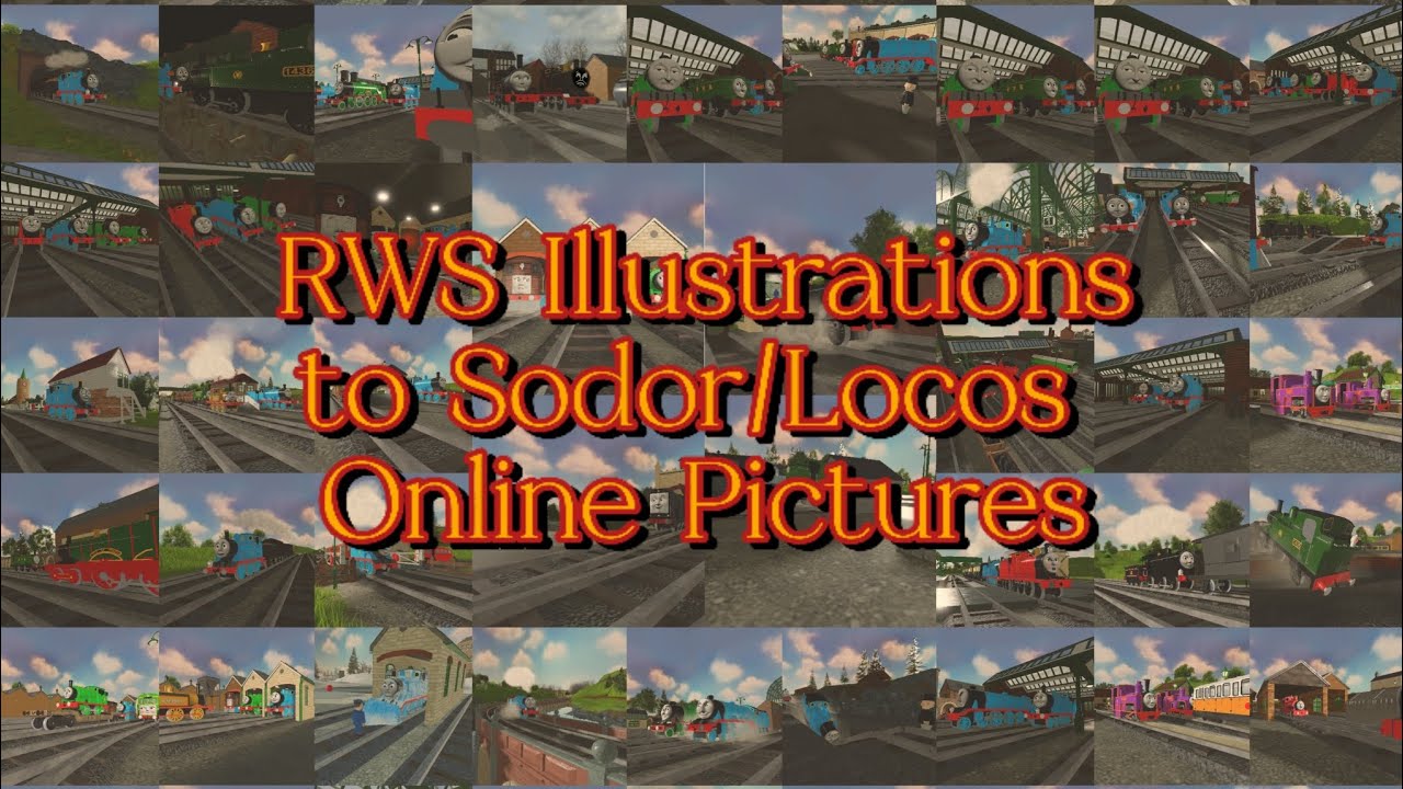 RWS Illustrations to Sodor/Locos Online Pictures