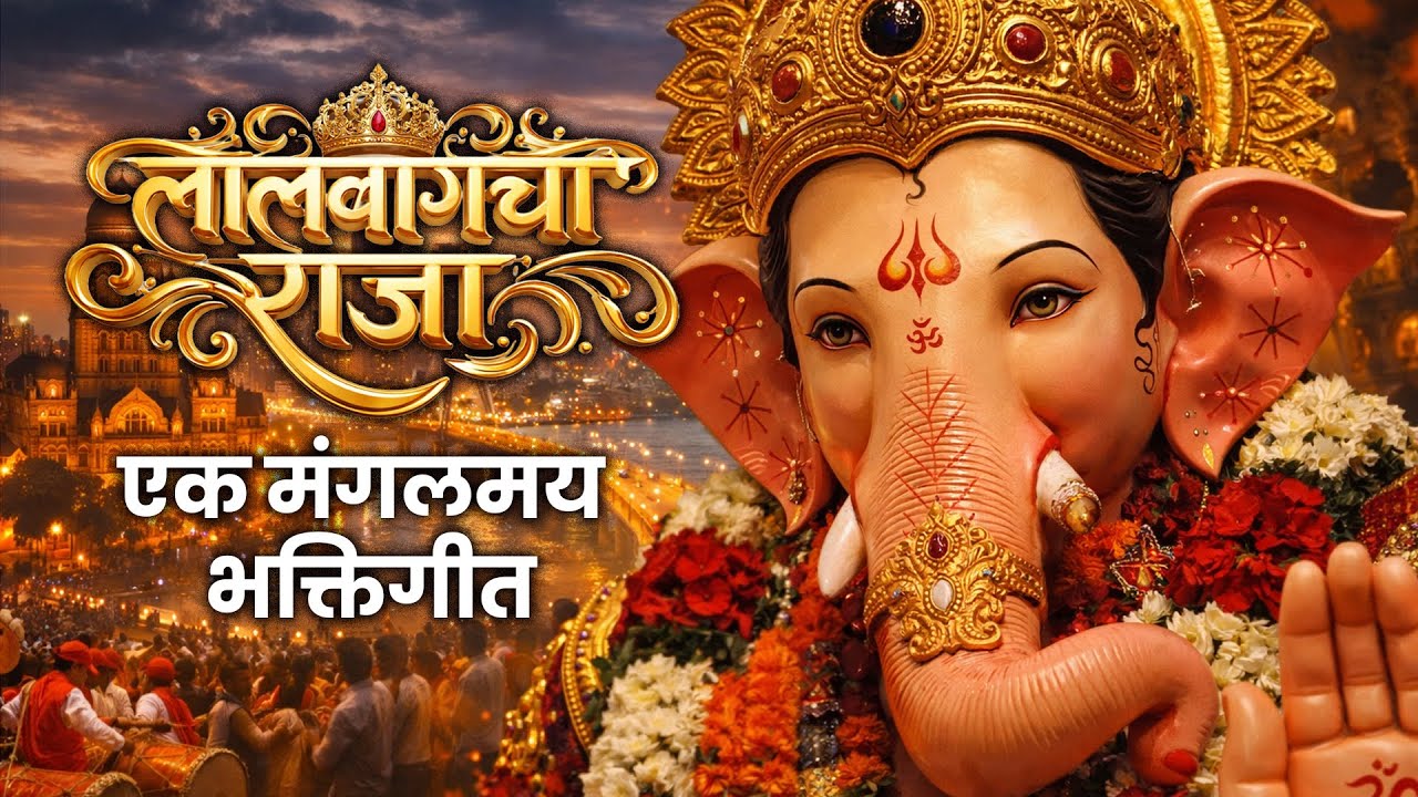 🎵 लालबागचा राजा – मुंबईचा नवसाचा आधार 🎶 #lalbaughcharaja #devotionalsongs