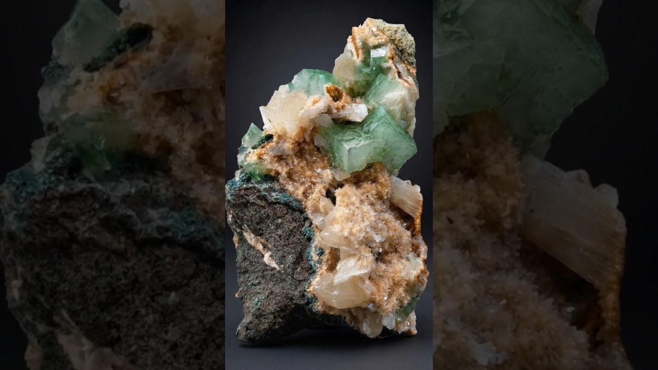 Rare Green Apophylite & stilbite from jalgaon mine | Available Now , DM to claim 