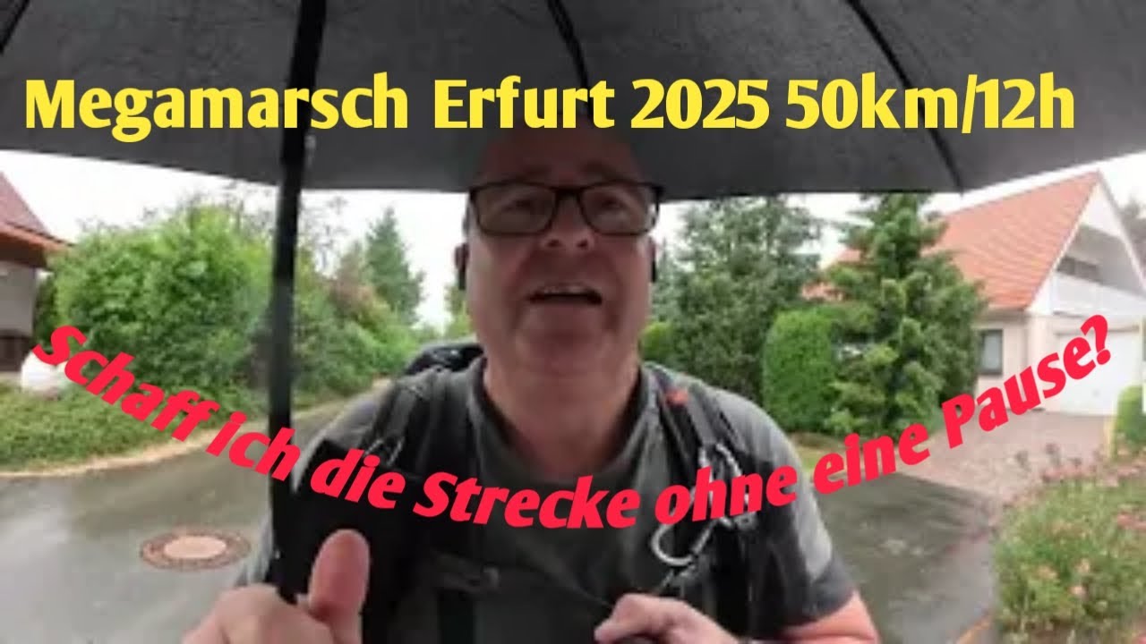 Megamarsch Erfurt 2025 50km