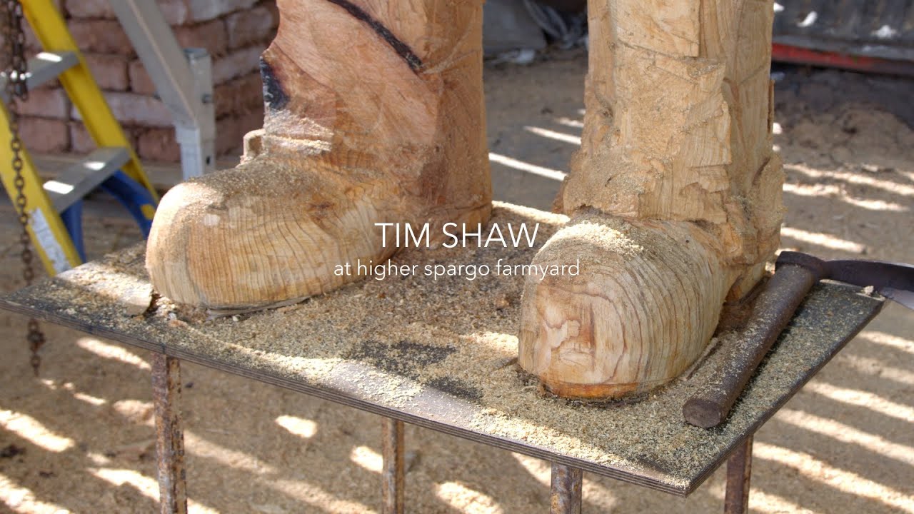 Tim Shaw at Higher Spargo Farm Yard