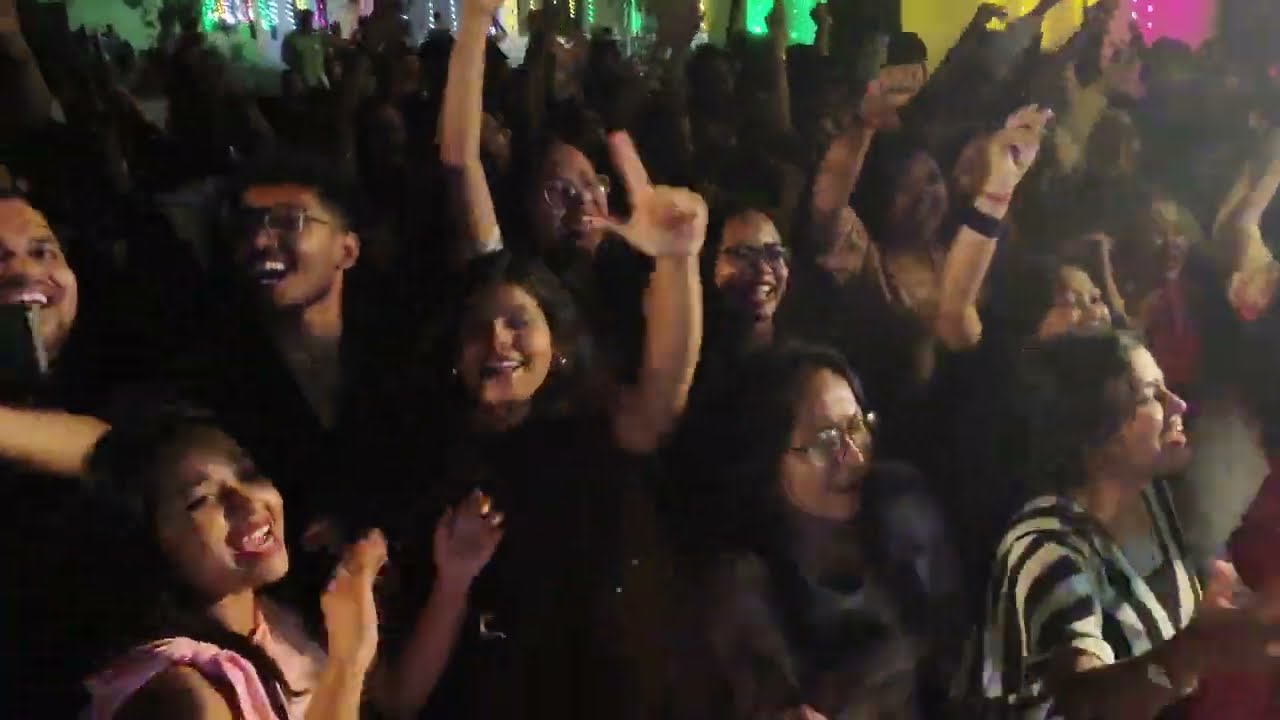 Rajib gandhi memorial ayurvedic college and hospital, Romanthan day 2, dj night