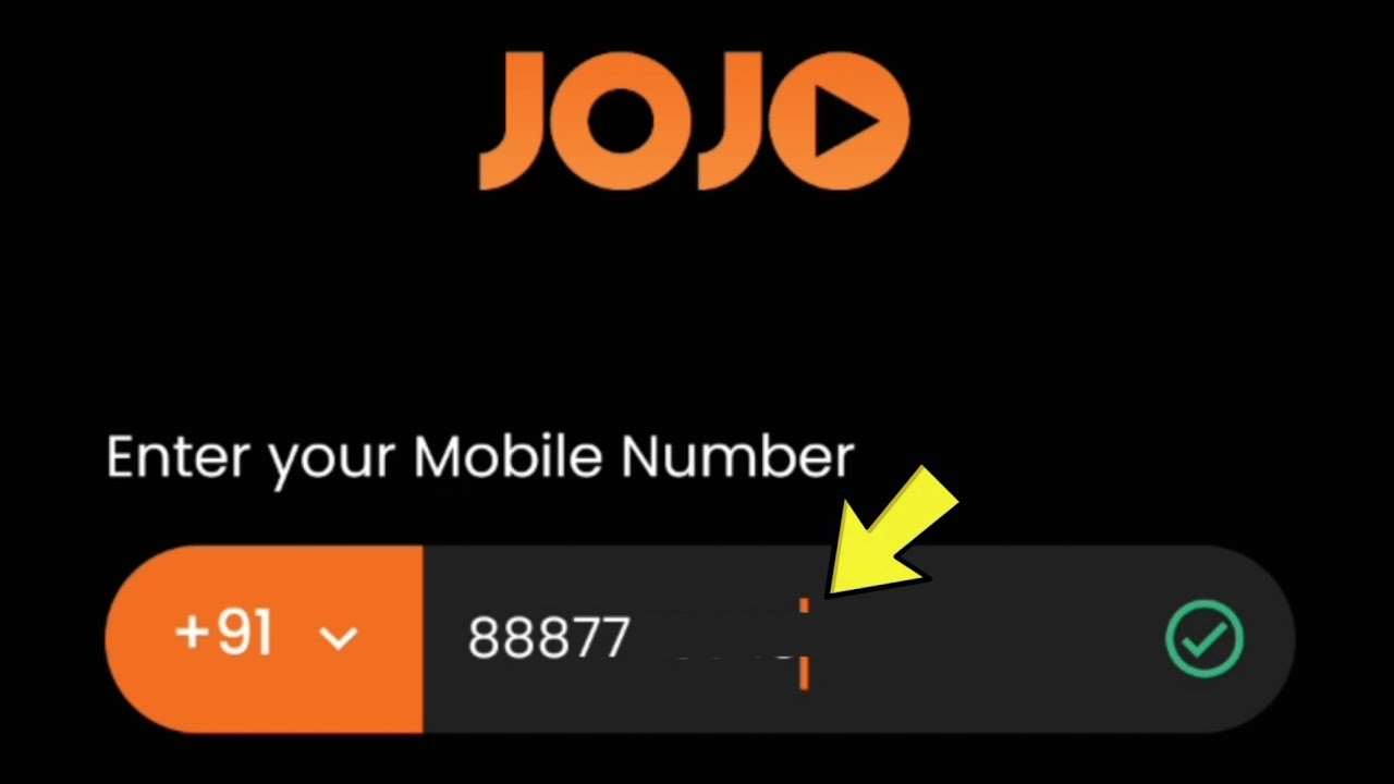 how to create new account Jojo app | how to create new account in Jojo app