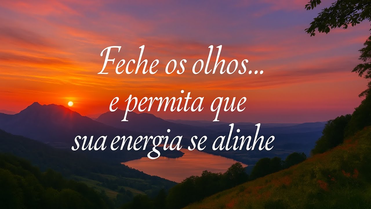 Feche os Olhos e Sinta...Frequência para Alinhar sua Energia Interior