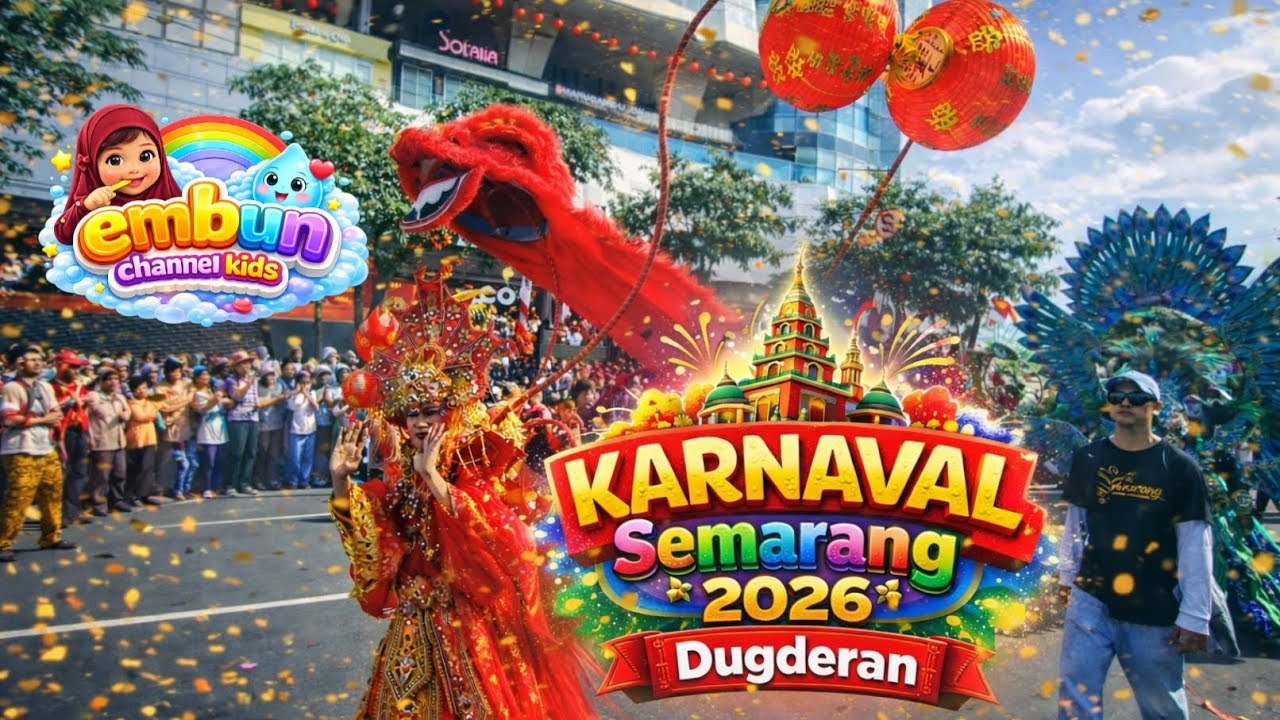 WOW! Dugderan Semarang 2026 Full Meriah 😱 Karnaval Budaya Paling Ditunggu!
