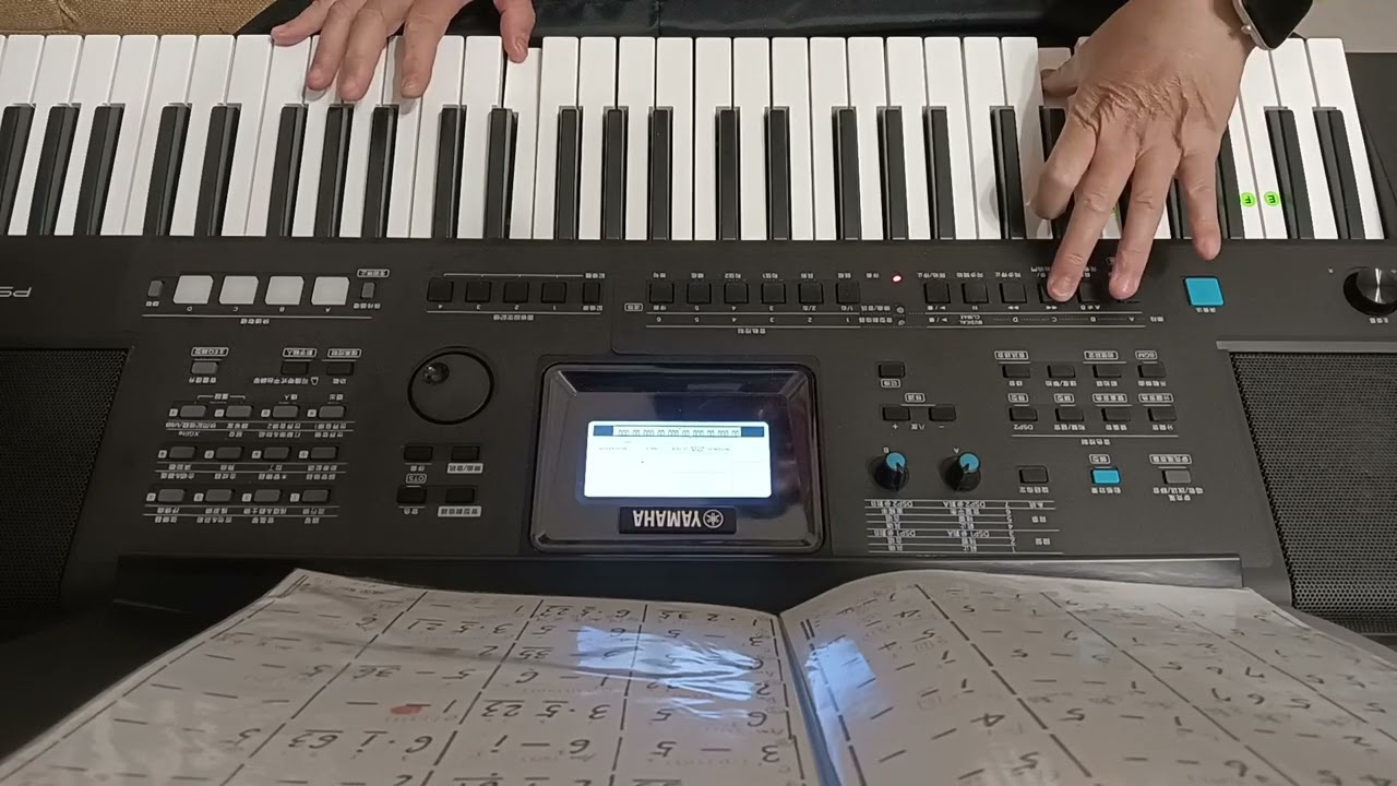 秋怨-電子琴彈奏