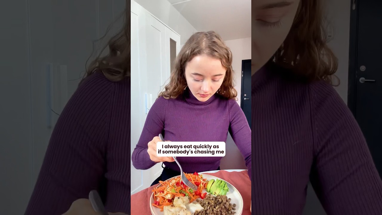Tips&tricks to help you eat slower and enjoy your food when you have time!
