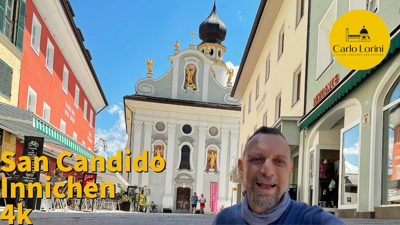 A walk in San Candido   Innichen in 4k