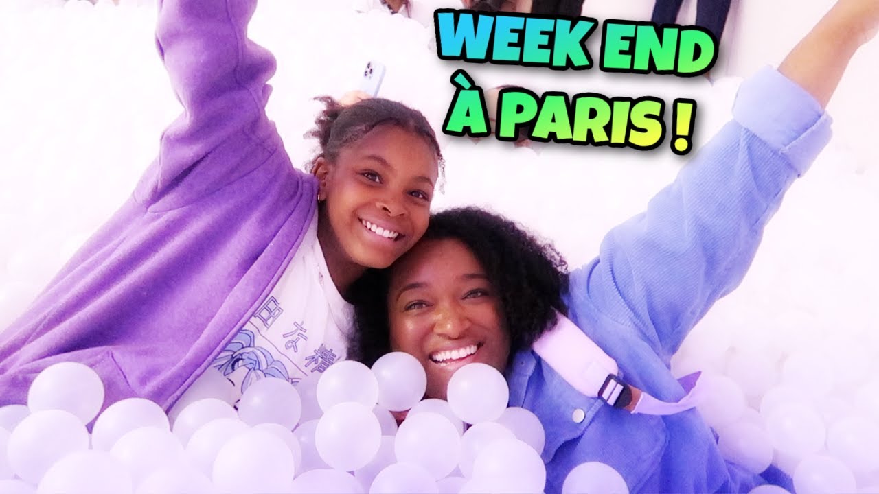 WEEK END &agrave; PARIS : Shopping Manga ,Restaurant sous la mer , Experience Pop Air ! Vlog Maman solo