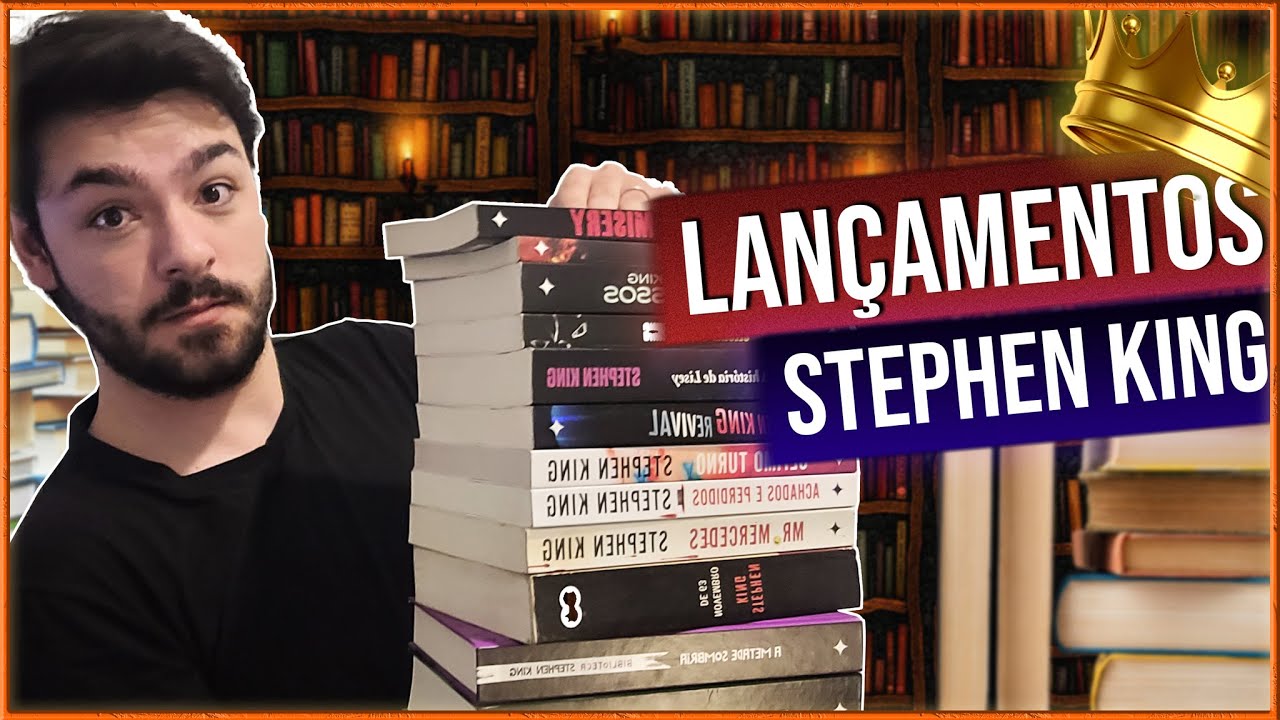 LANÇAMENTOS BIBLIOTECA STEPHEN KING 👑| QUAL SERÁ O PRÓXIMO? 📚