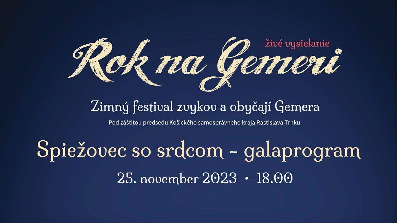 Rok na Gemeri 2023 - Spiežovec so srdcom