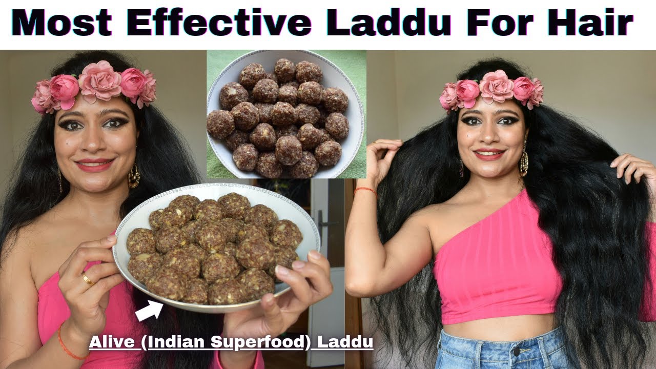 Alive Seed (Indian Superfood) Laddu For Hair Growth,Hair Regrowth, To Stop Hair Loss (Any type)