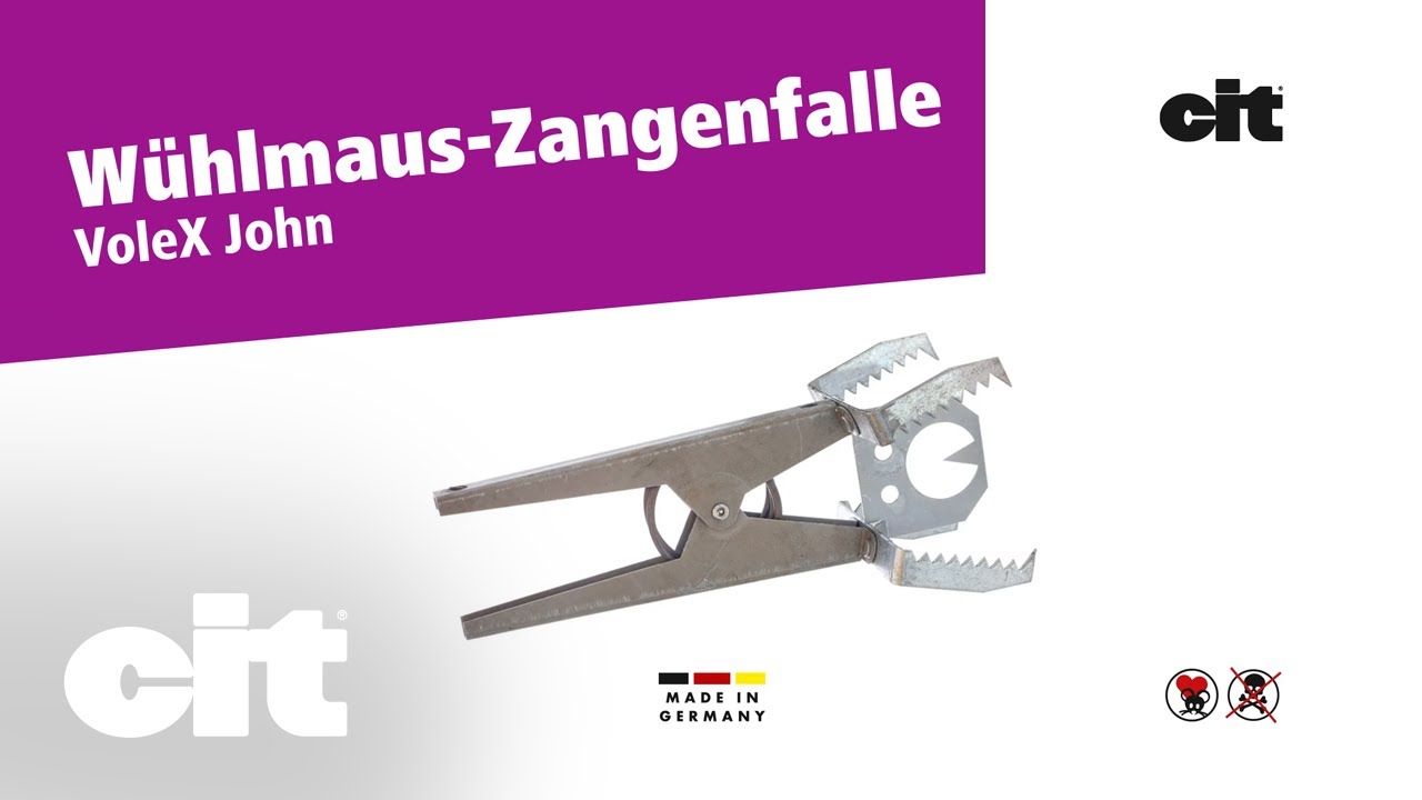 cit Wühlmaus-Zangenfalle VoleX John (#299624)