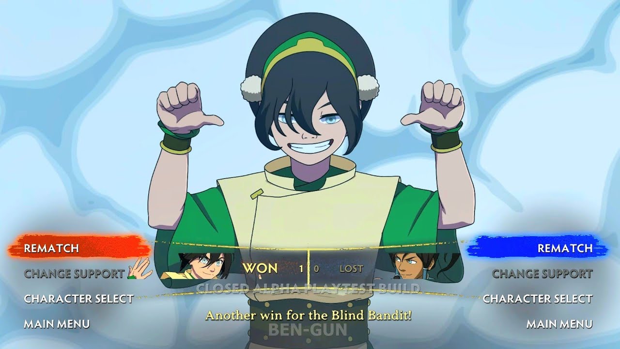 Avatar Legends: The Fighting Game - Toph Gameplay (4K)