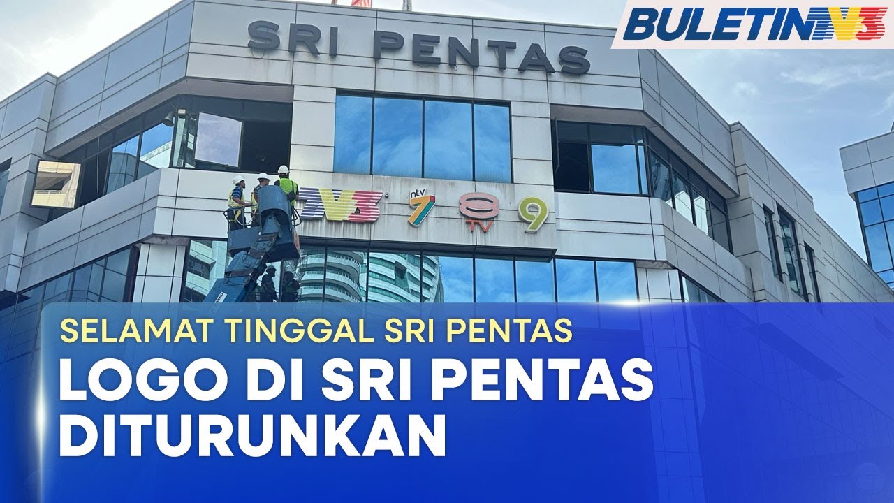 KENANGAN SRI PENTAS | Logo Rangkaian TV Media Prima Di Sri Pentas Diturunkan