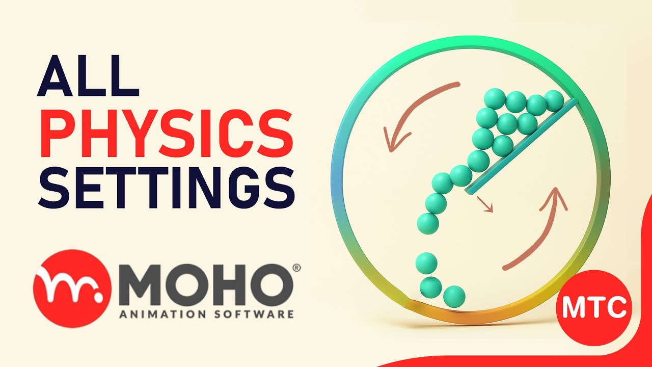 All Physics Settings in MOHO Animation | Moho Animation Tutorial