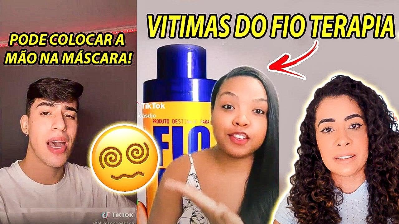 VÍTIMAS DO FIO TERAPIA ! MENTIRAS SOBRE CABELO