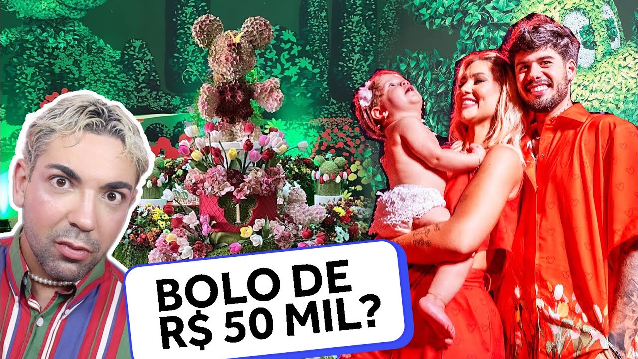 ANALISANDO FESTA DE 1 ANO DA MARIA FLOR, FILHA DA VIRGÍNIA