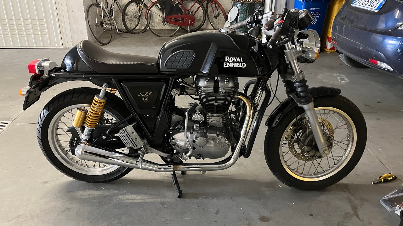 Aew Megaphone Exhaust for Royal Enfield Continental Gt 535