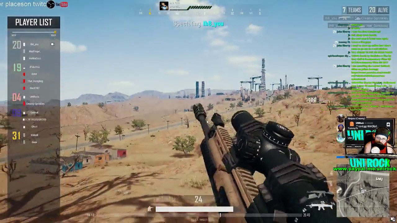 PUBG CHEATER RECORDED LIVE, SEE THROUGH THE AIMBOTTERS EYES