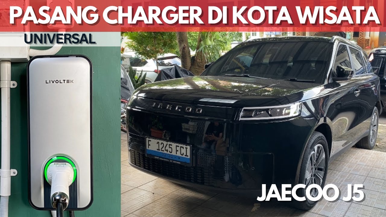 JAECOO J5  | PASANG CHARGER LIVOLTEK 7,3 KW + GROUNDING TANAM