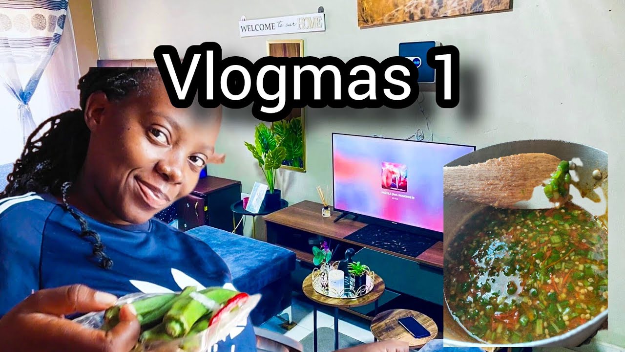 Vlogmas, день 1 | Готовим зимбабвийский деликатес вдали от дома + Давайте поговорим… Мне нужна ва...