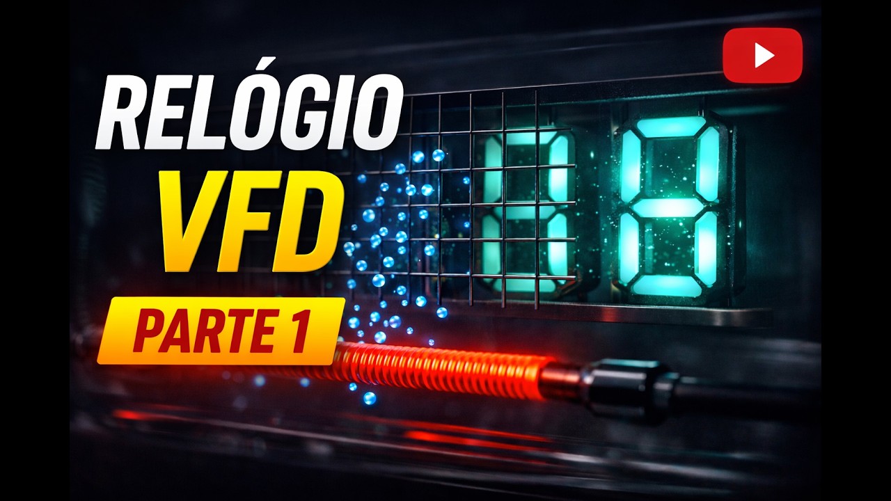 Projeto Relógio VFD: O Guia Completo de Montagem