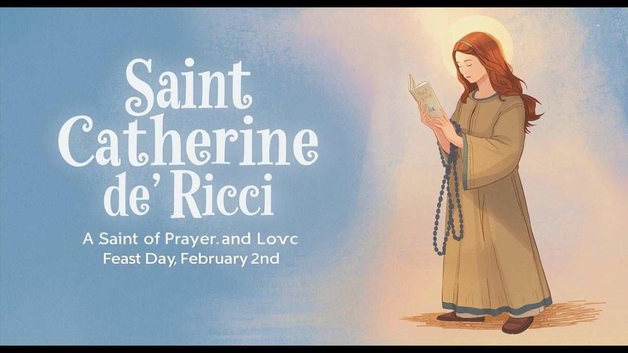 Saint Catherine de’ Ricci | A Saint of Prayer and Love | Feast Day February 2 | Saint Story for Kids