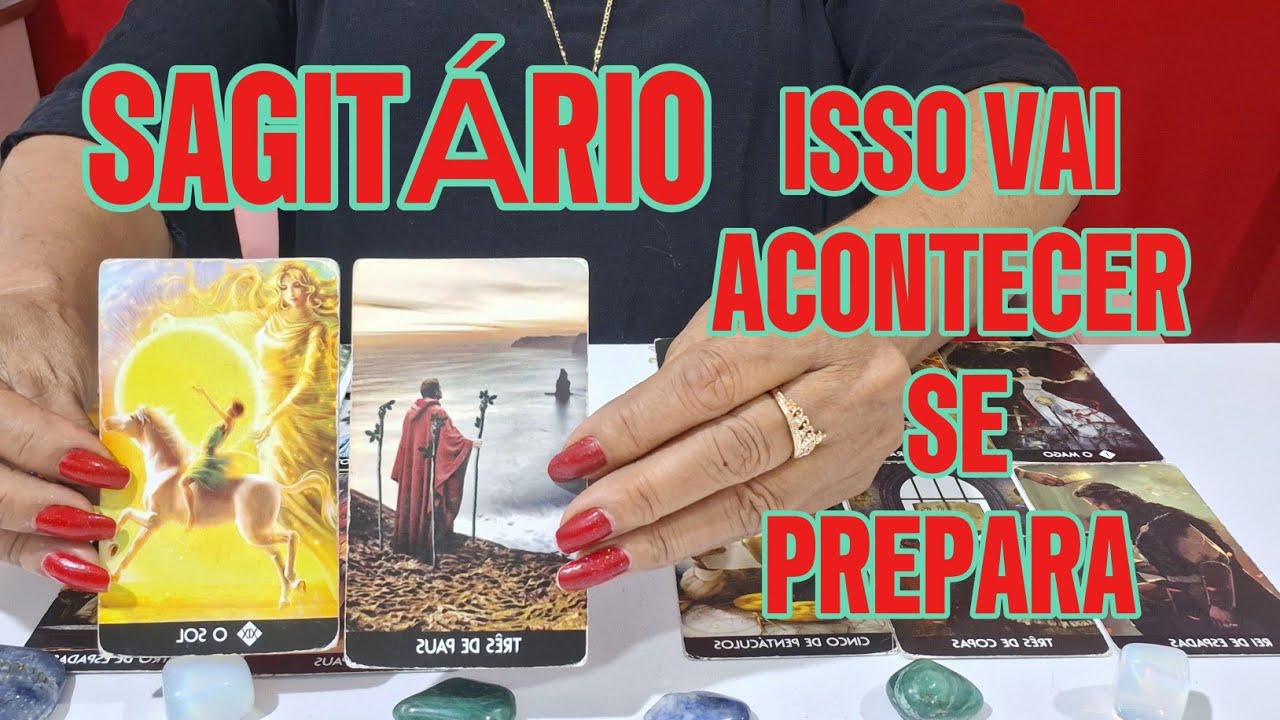 SAGITÁRIO ♐️ É URGENTE! SENTA PRA NÃO CAIR! ISTO VAI 🌈ACONTECER! NOS PRÓXIMOS DIAS!🔮