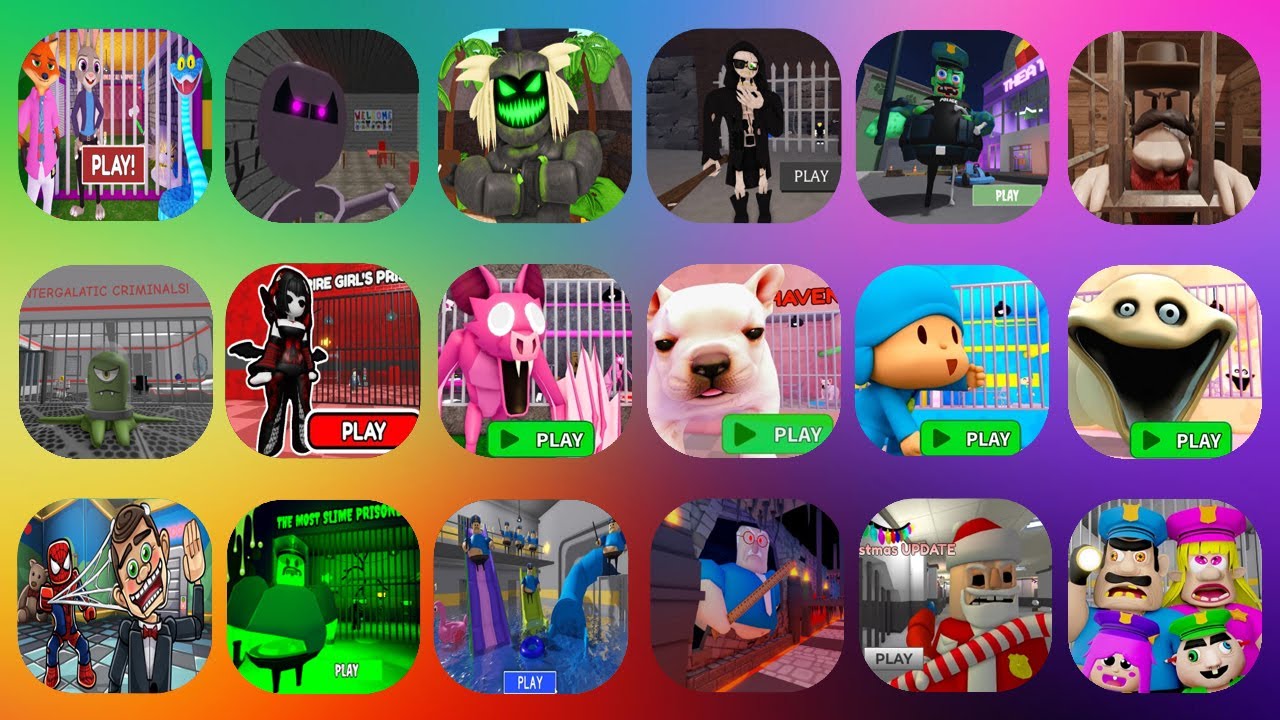 ROBLOX,67'S PRISON RUN!,Papa Pizza's Pizzeria,Wilson's PRISON,,the Petshop!,The Hospital Obby,