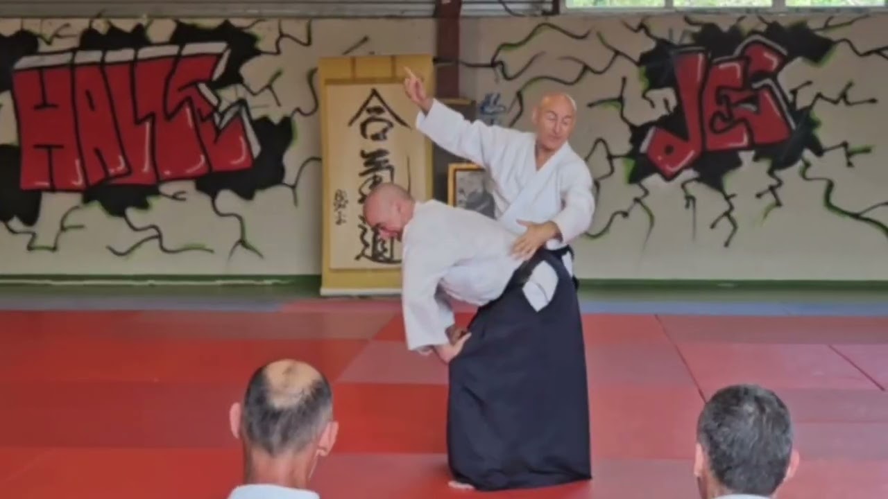 Aikido Sevilleja. Ai Hanmi Katate Dori - Koshi Nage