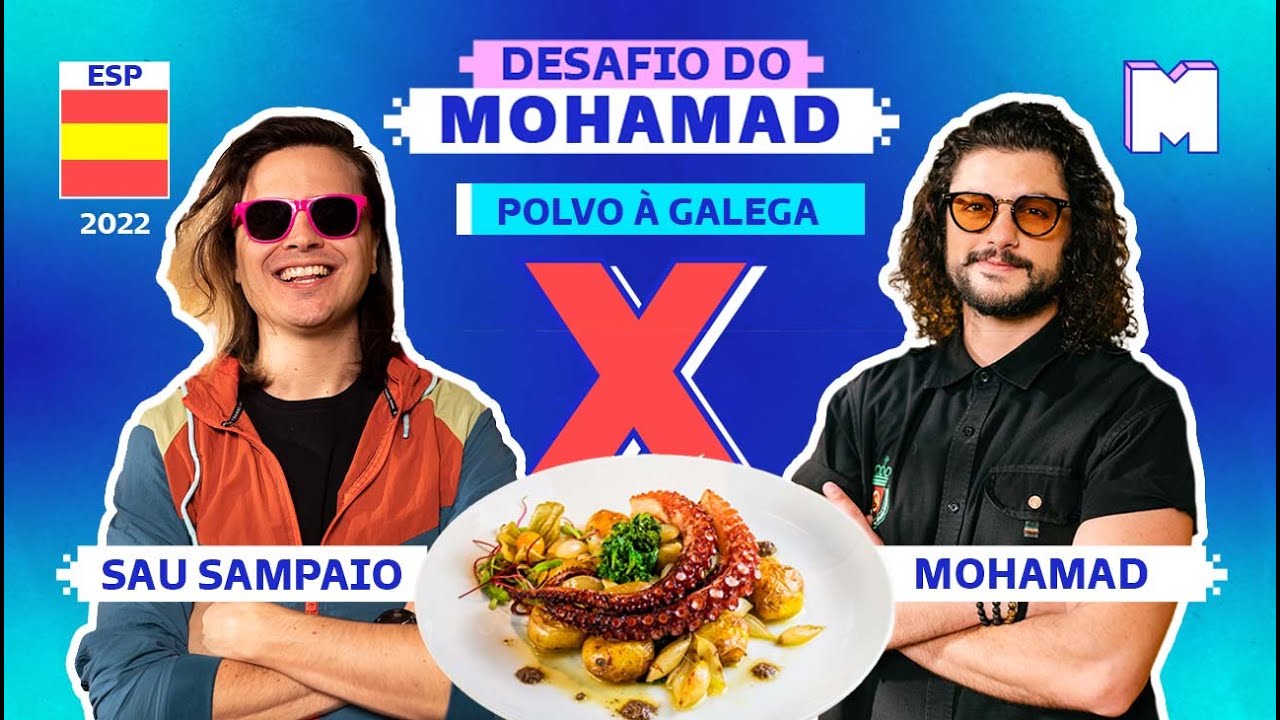 SAU SAMPAIO VS MOHAMAD | EPISÓDIO 04: POLVO À GALEGA | DESAFIO DO MOHAMAD